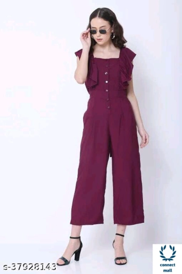 Classy Graceful Women Jumpsuits - L